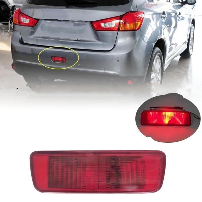 Impact Resistant Rear Fog Light Rear Center Bumper Reflector Light Replace 8337A102 8337A092 8321A467