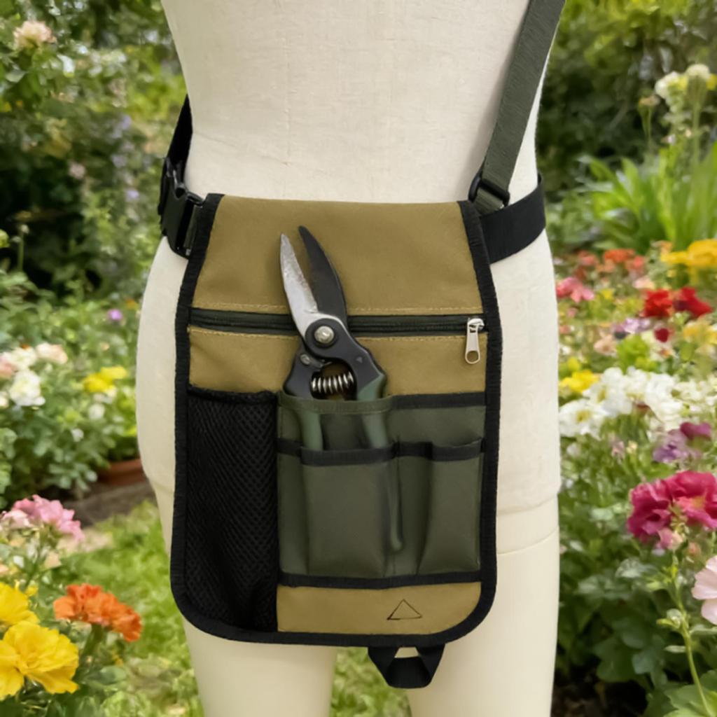 Multi-functional Electrician Tools Organizer Bag Portable Waist Pack with Multiple Compartments for Hand Tools Accessories