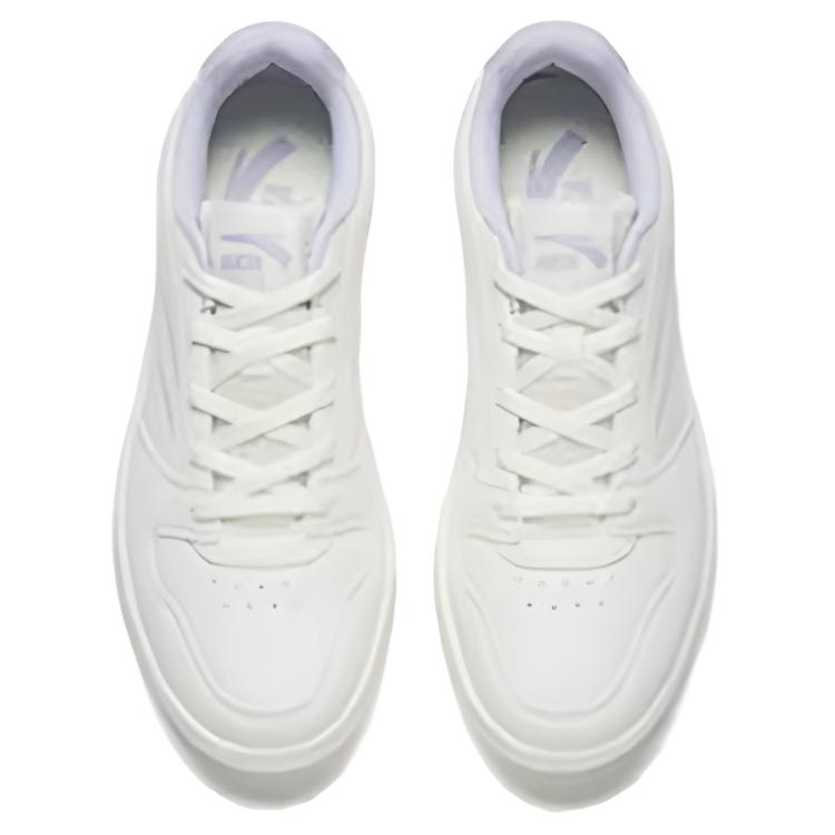 Anta Wygodne Modne Wszechstronne Trwałe Lekkie Zwiększające Wysokość Niskie Buty Skate Damskie Sneakersy Białe 922538042-3