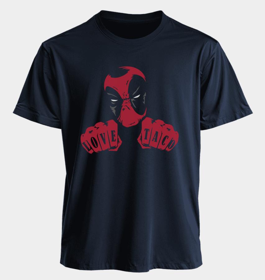 men's and women's T-shirts Deadpool summer American spring and autumn sports and fitness trend Oversized short-sleeved