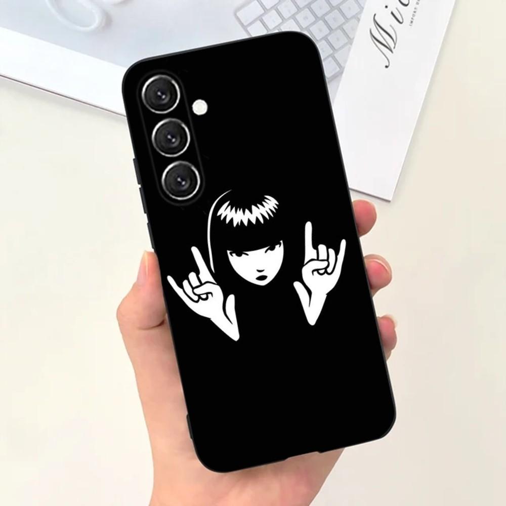 Comics Emily The Strange Phone Case For Samsung S21,S22 Ultra,S20,S30 plus,S22 plus,S23,S30 Ultra 5G Silicone Cover