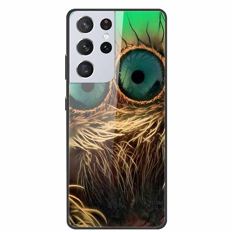 For Samsung Galaxy S25 Ultra Tempered Glass Case Back Cover Hard Phone Cases for SamsungS25 ULTRA 5G SM-S938B Protective Capa
