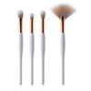 4Pcs Soft Hair Makeup Brush Set Professional Makeup Brushes Synthetic Brush Makeup Cosmetics Tool LM