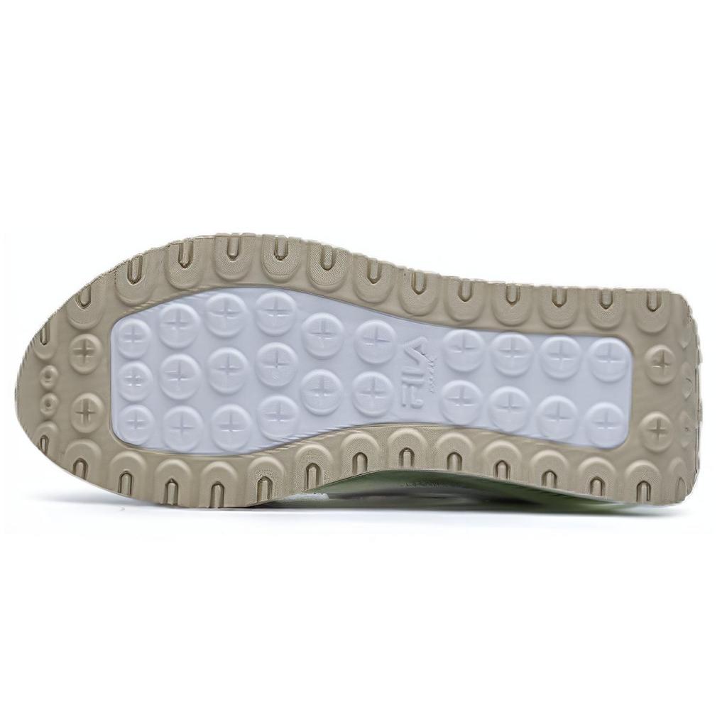 Fila Renno Mesh Fabric Synthetic Leather Sport Versatile Low-Top Casual Shoes Women Sneakers Snow-White F12W226122FSW