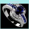 Anello da Donna in Argento con Zircone Ovale Geometrico in Stile Chic alla Moda per un Look Trendy