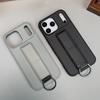 Portable Metal Finger Ring Kickstand Case For iPhone 17 13 14 15 16 Pro Max Plus 17 Air Plain Shockproof Slim Silicone Cover