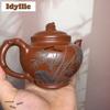 330ml Antique Yixing Purple Clay Teapots Master Handmade Spring Herald Pot Raw Ore Dahongpao Mud Tea Infuser Kettle Zisha Teaset