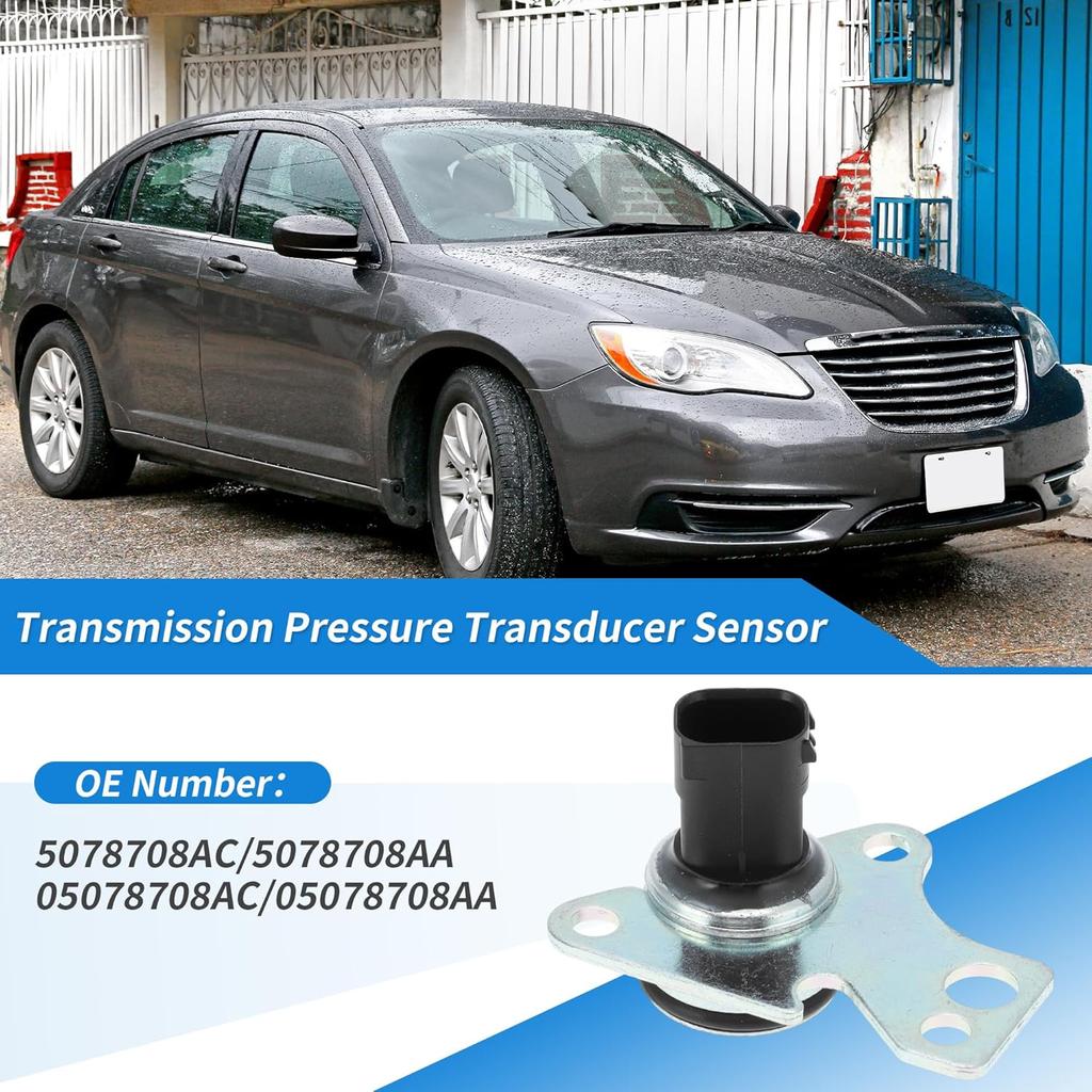 No.5078708AC 62TE Transmission Pressure Transducer Sensor for Chrysler Sebring 3.5 07-10 for Chrysler Pacifica 4.0 07-08 for Dodge Journey 3.6 11-19