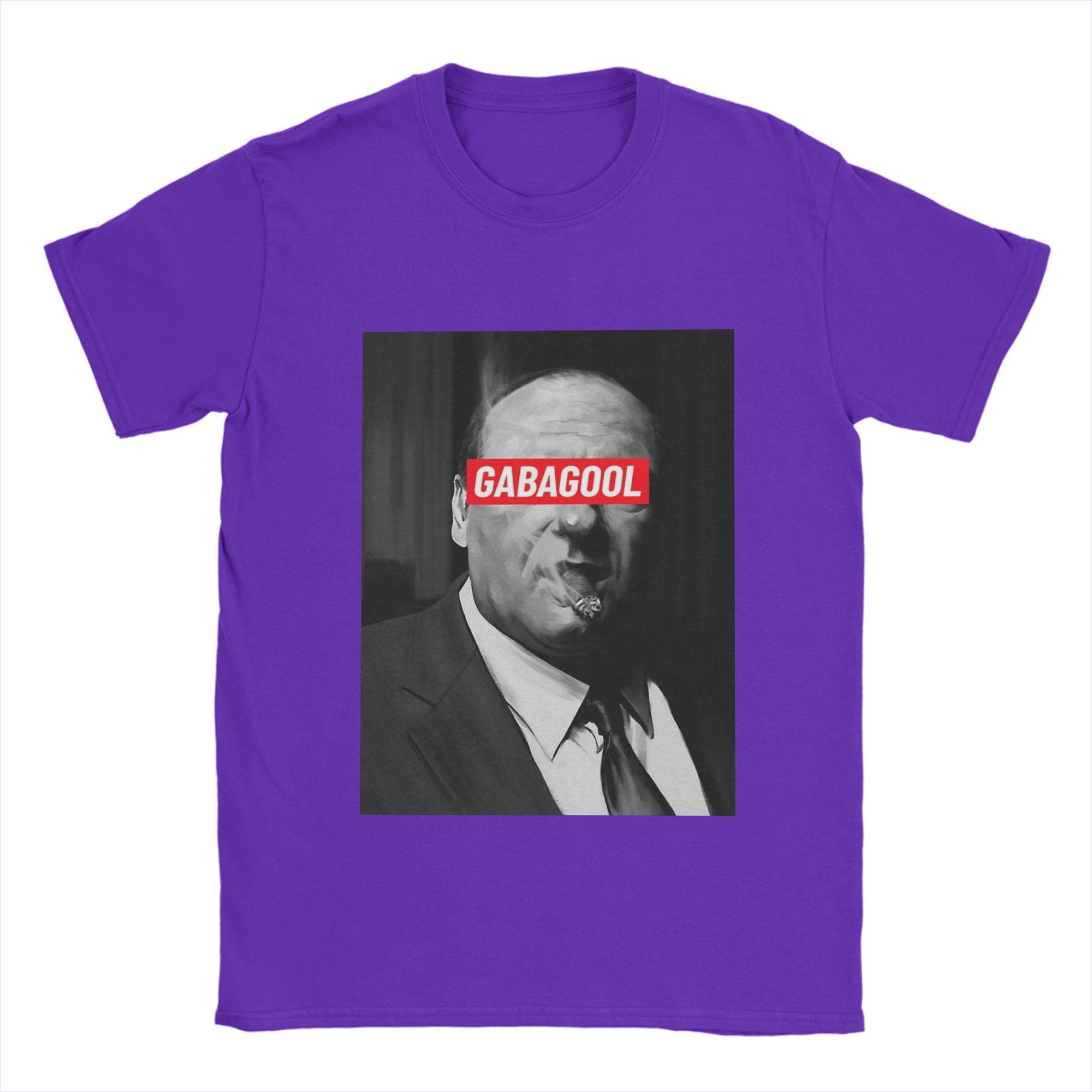 BenberFashion Tony Soprano Gabagool T-shirt Zomer Harajuku T-shirts Mannen Katoen Ronde Hals 4XL 5XL 6XL T-shirts Korte Mouw Y2K Grappige Tops 4XL
