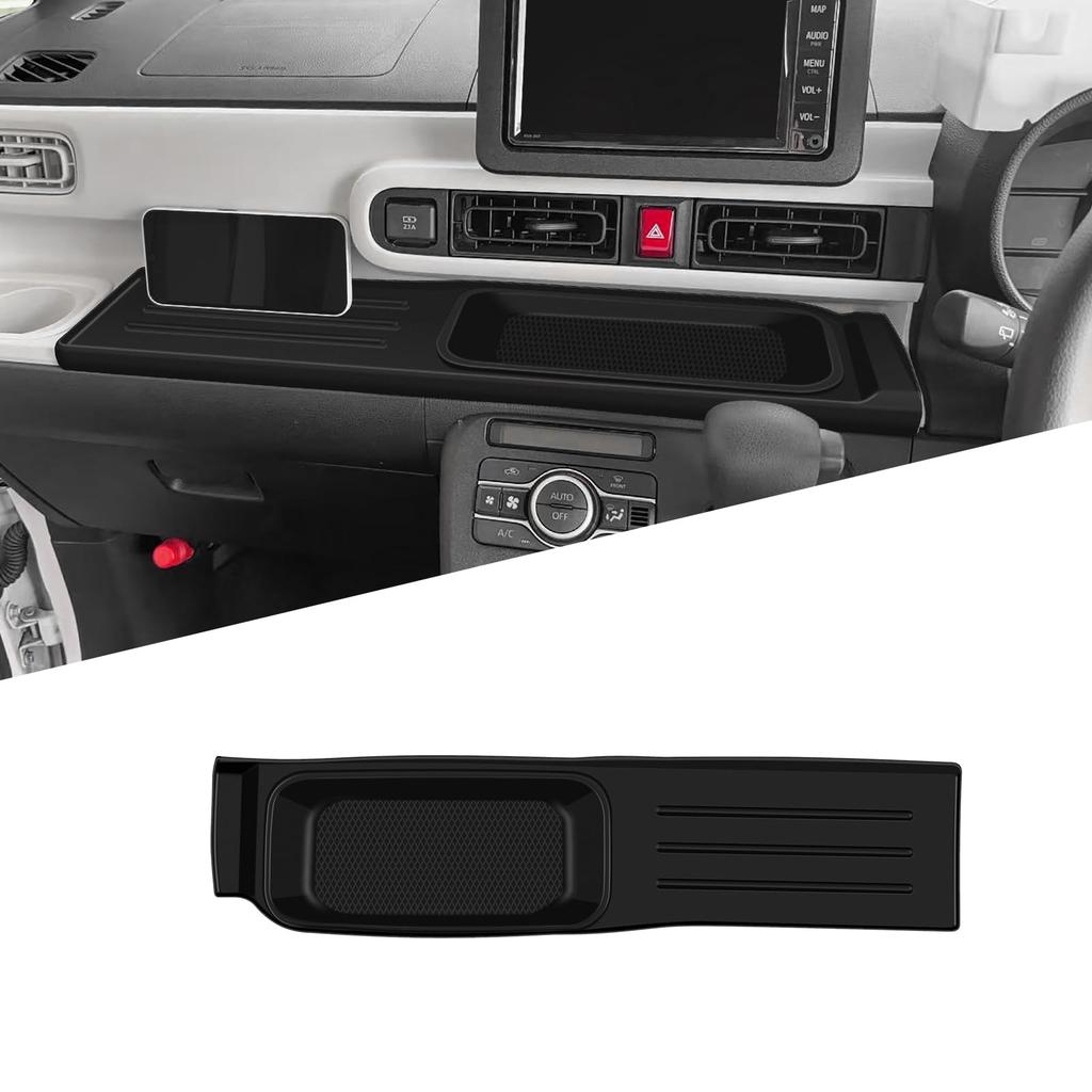 FDAIUN Car Passenger Seat Tray Panel Silicone Non-Slip Mat Compatible