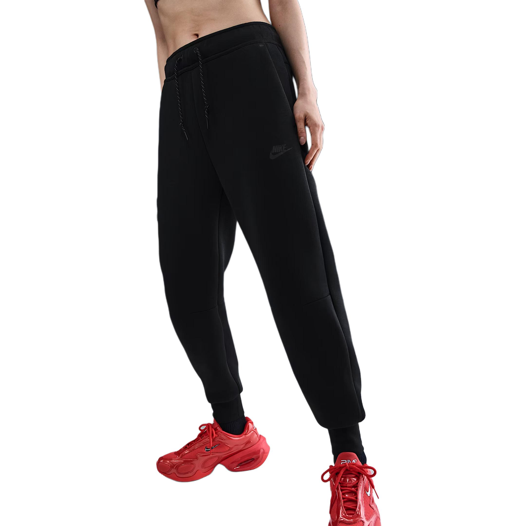 

Nike Однотонные трикотажные спортивные брюки на кулиске с логотипом Женские брюки HV6780-010 S