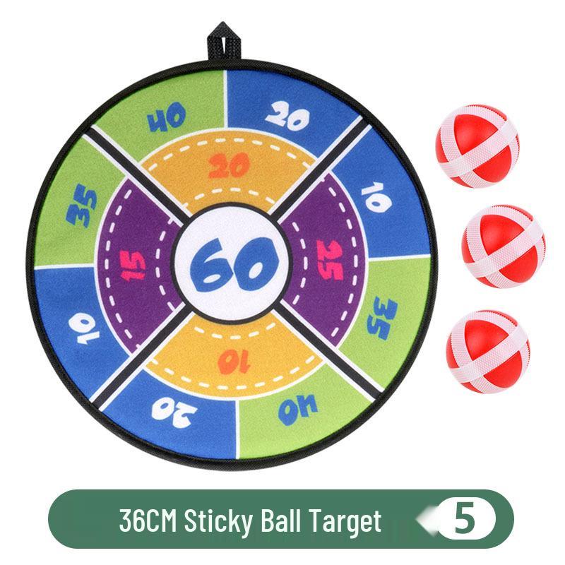 Children's Outdoor Sticky Ball Dartboard Game Set