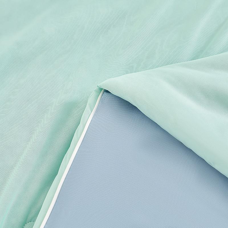 Super Soft Cooling Quilt Summer Cool Quilt Skin Friendly Quilt Air Condition Comforter Solid Ice Silk Cool Blanket Thin Quilt for Bed