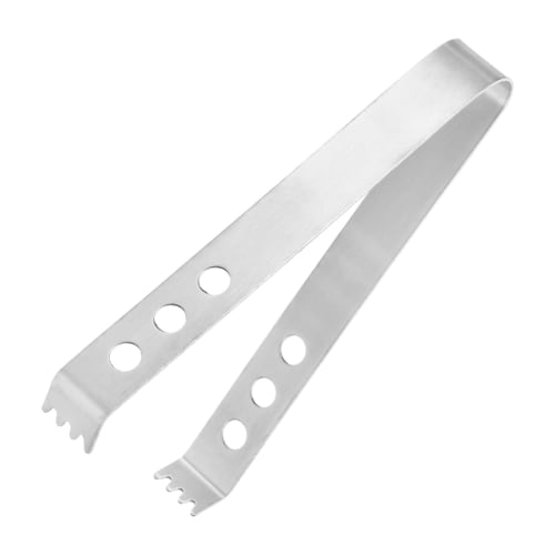 Uxcell Serving Tongs, 130mm X 16mm, Stainless Steel Ice Tongs, Mini Sugar Tongs, for Appetizers, Charcuterie, Desserts, Tea Parties, Bars, and Cafes (