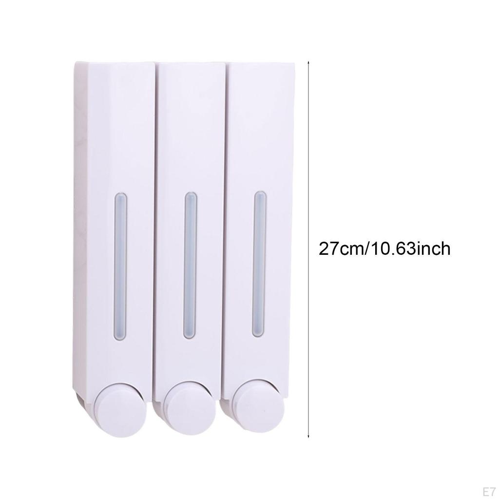 Wall Mounted Soap Dispenser Large Capacity Easy To Use Premium Multifunctional Practical Durability