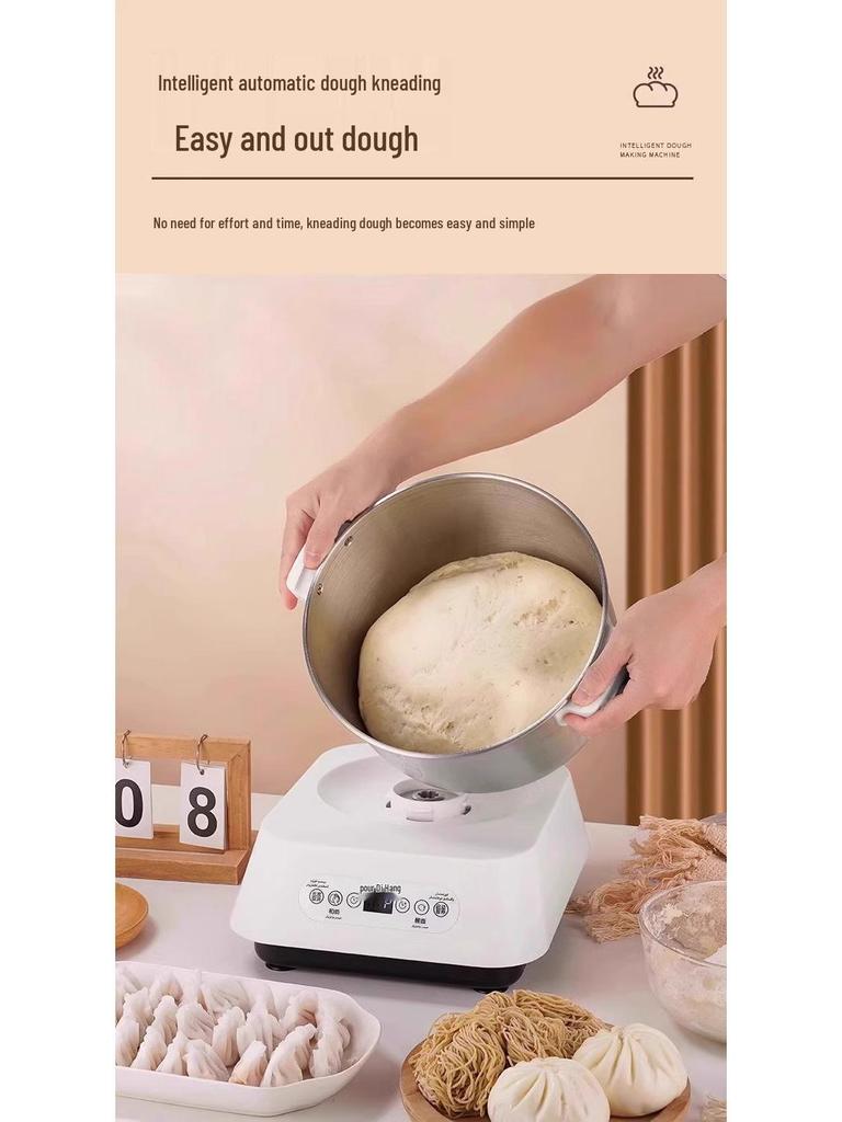 2025 German Fully Automatic Dough Mixer: Compact Multifunctional Kneader and Proofer