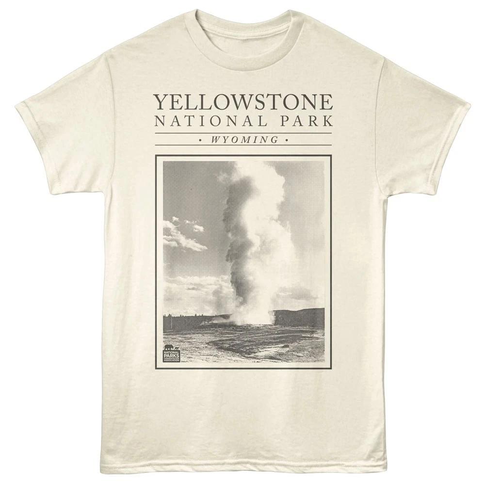 Yellowstone Wyoming Geyser Men s T Shirt 4XL