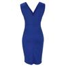 European and American V-neck Sleeveless High-Waist Split Evening Dress