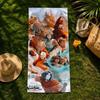 Cartoon A-Avatar T-The L-Last A-Airbender Towel Beach Towel, Quick Drying Absorbent Bath Towel For Swim,Gym,Camping,Outdoor Hot