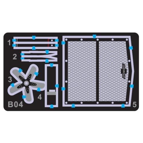 IBG 1/35 Scale British Chevrolet C15A Troop Carrier Truck, Type 12/13 Cab, Plastic Model Kit PB35037