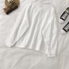 Spring Summer and Autumn Long-sleeved Shirt Female Niche White Shirt White Loose Autumn Top Coat Blouse