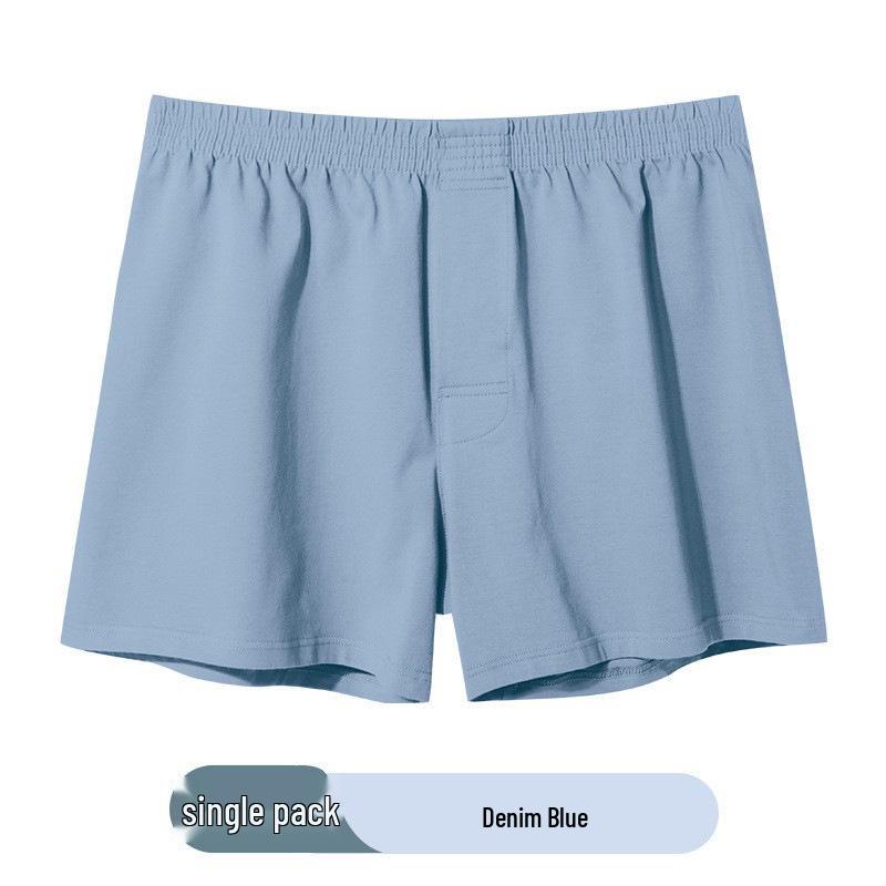 

Aro Men s Pure Cotton Boxer Shorts - Loose Fit, Plus Size Sleep and Home Shorts, Summer Youth Underwear. 2XL (160-190 jin)