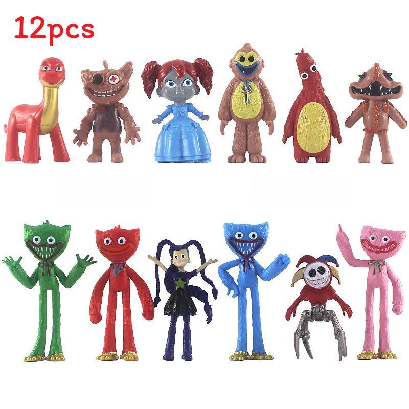 Set di Figure da Collezione in PVC di Poppy Playtime Per Fan del Gioco con Confezione Multitaglia