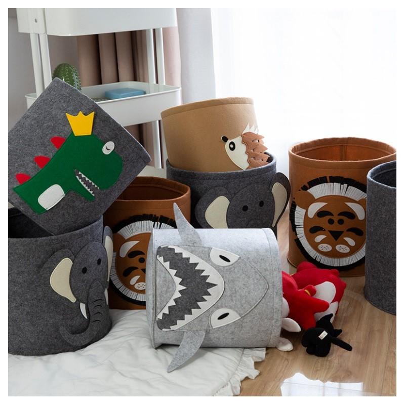 Toy Container Felt Laundry Basket 35X35 Children' Organizer