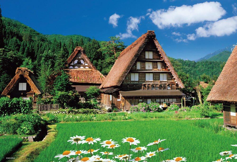 

300-piece jigsaw puzzle, World Heritage Site Shirakawa-go ~Beautiful Gassho-style~ (26x38cm)