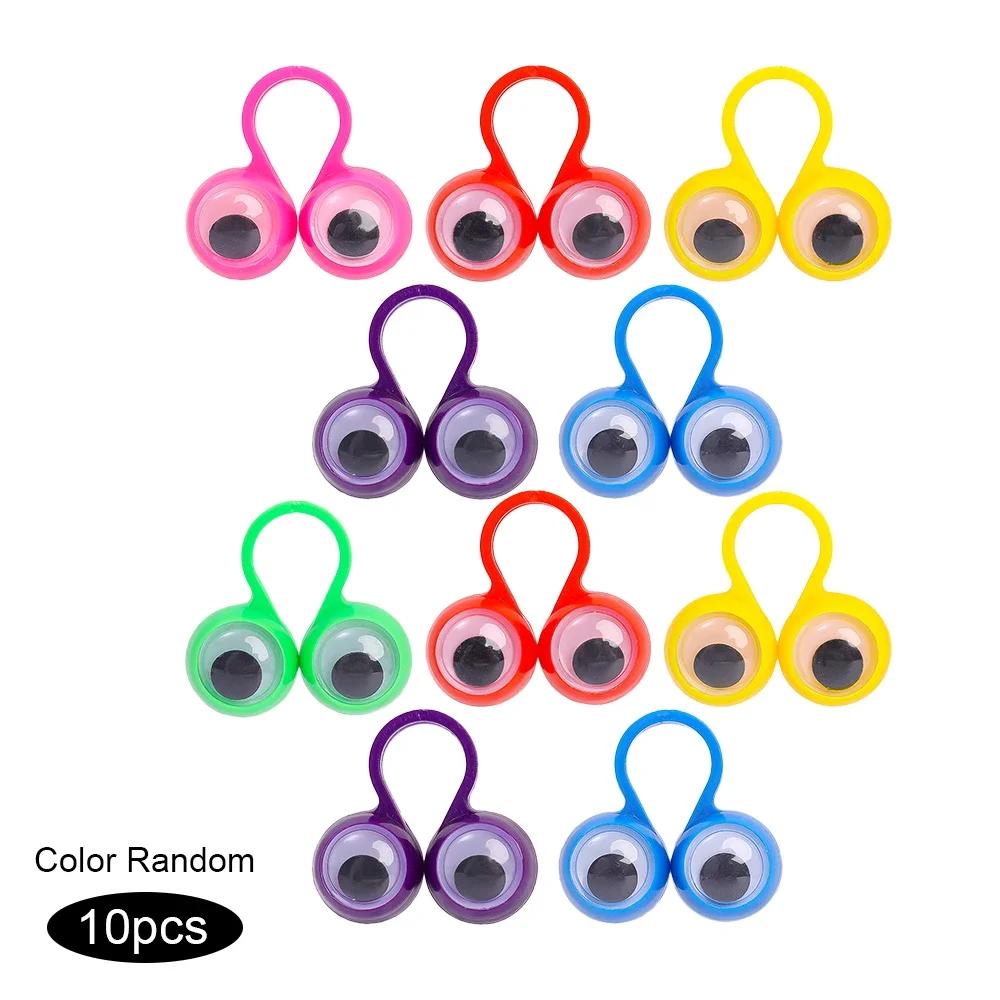

Novel Finger Activity Demon Eye Ring Toy Children S Magic Performance Props Fingertip Toy Eye Ring Decorative Ornaments
