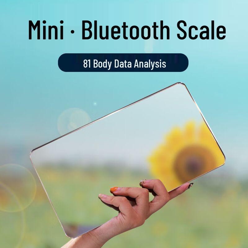 

Baolan Mini Smart Bluetooth Body Fat Scale 25x14cm