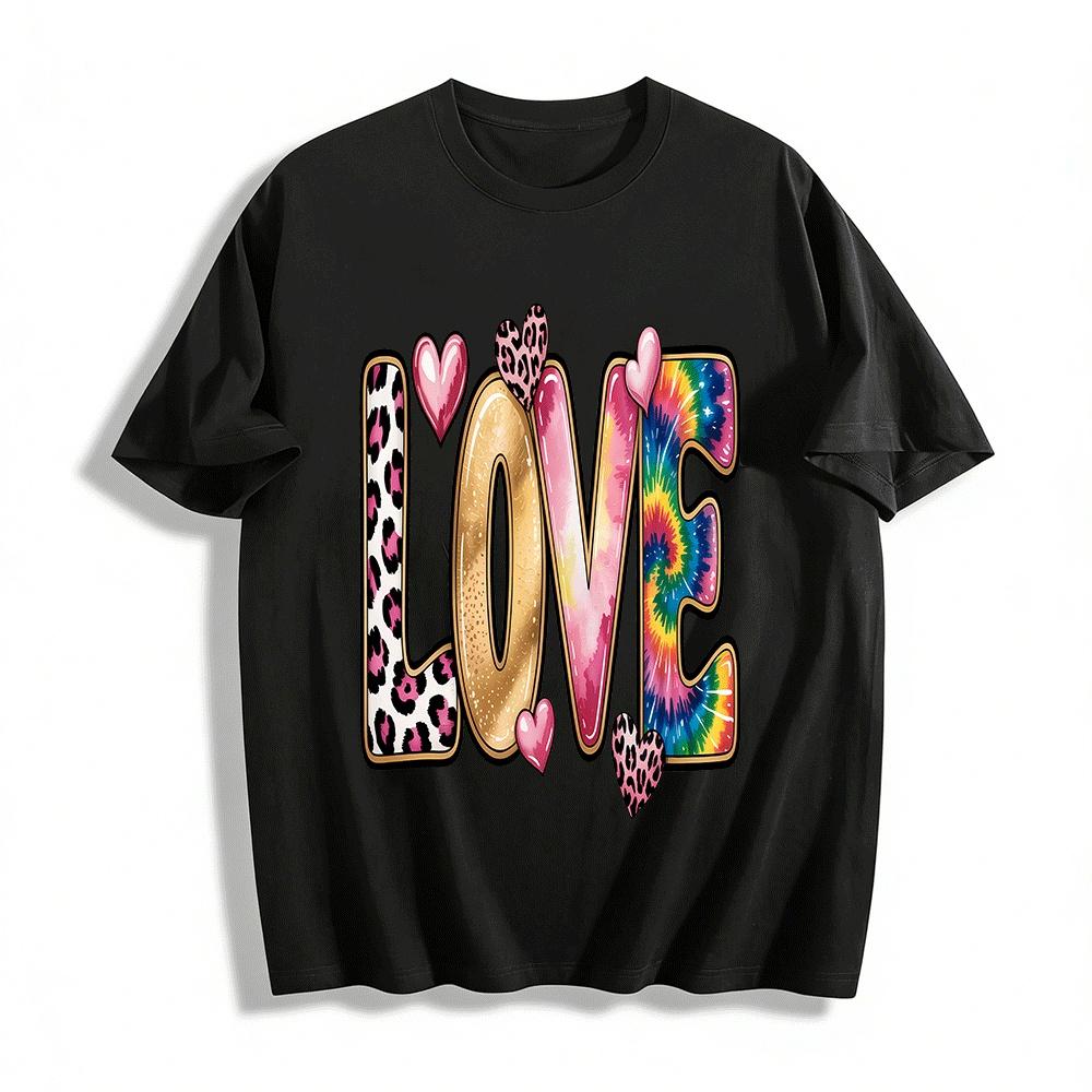 LOVE Pure cotton T-shirt XXS