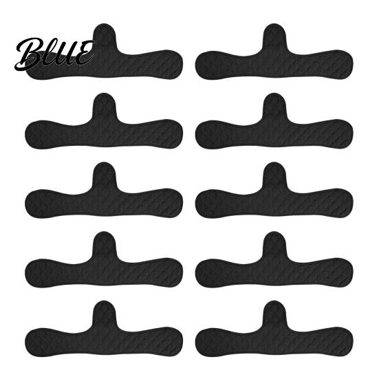 Under-Breast Sweat Pads 1/5/10Pcs Cotton Bra Liner for Absorption Washable Under-Bra Pads Reusable Moisture Absorber Boob Pad Women Sweating
