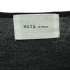 HUIS In House Made In Japan Long Sleeve Cut F Black Ron T Women Used
