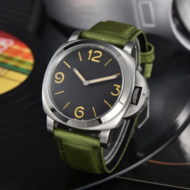 Men's Luxury Carbon Fiber Sports Watch - Sea Buckthorn Dial, Lumino Series, Fully Automatic Mechanical