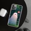 Cute Halloween Ghost Phone Case Cover for iPhone 11 12 13 Mini 14 15 Plus 16 Pro Max 17 Air 7 8 + SE Art Customized Fundas 11 12