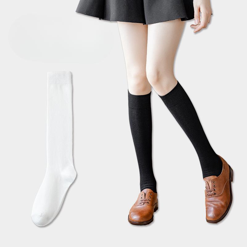 Women In The Spring and Autumn Fashion New Their Calf Cotton Socks