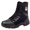 Alliance Messenger Breathable High-Top Combat Boots with Side Zipper