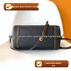 New Floral Cowhide Shoulder and Crossbody Handbag