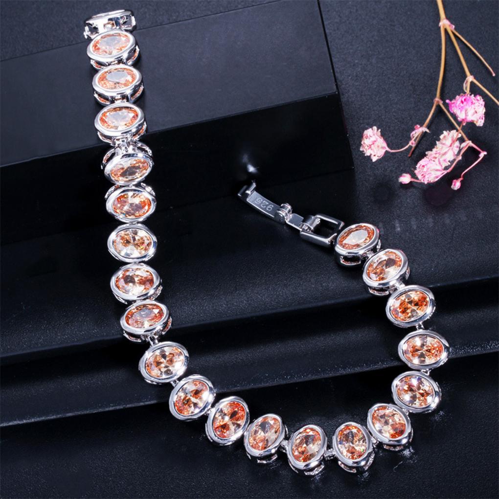 Women S Silver Bracelet With Minimalist Durable And Long-Lasting Elegant Bracelet Alloy For Female WomenS Bracelet, White