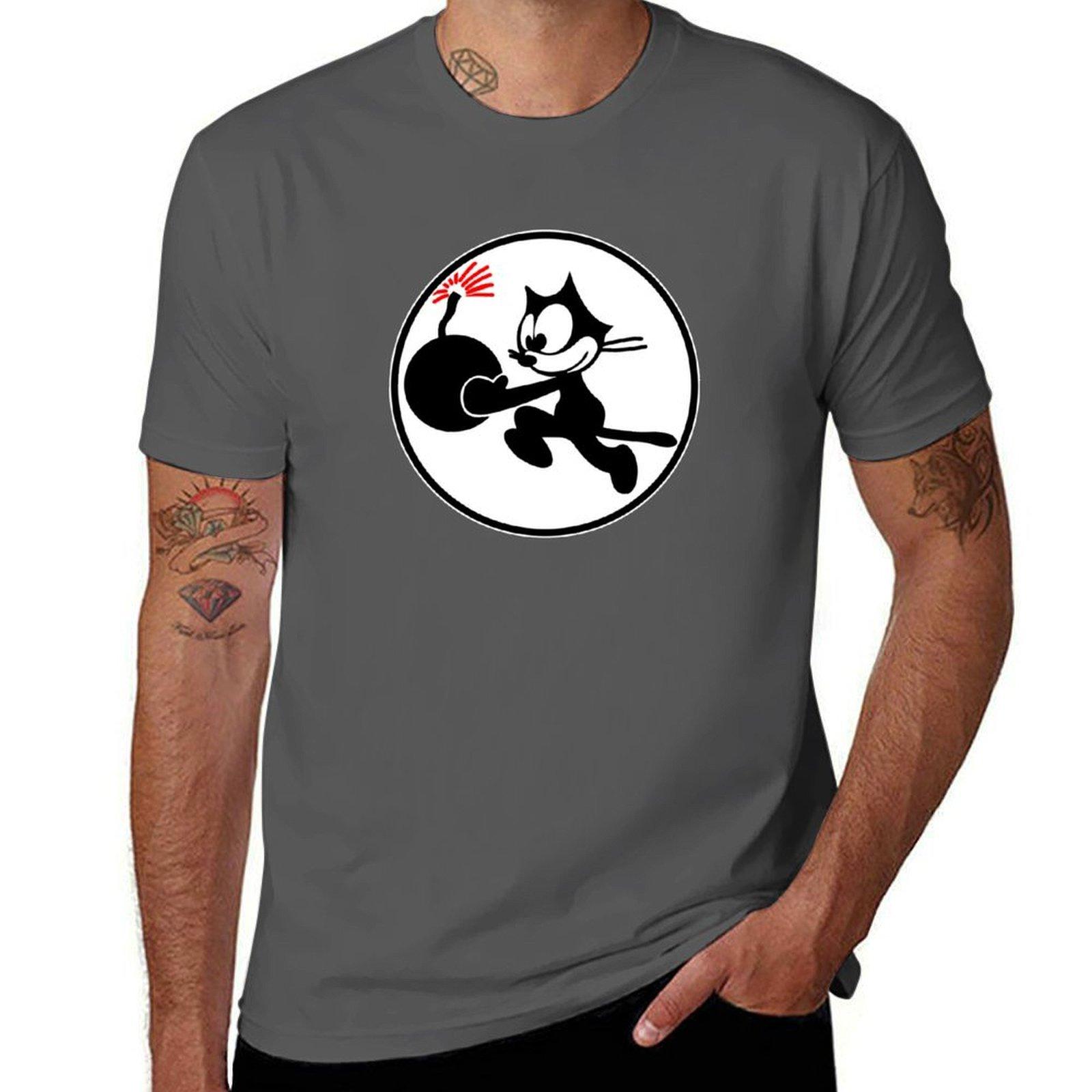 

VFA-31 Истребительная эскадрилья ВМС США 31 - Tomcatters Хлопковая футболка мужская 100% мужская футболка дизайнерская футболка 4XL