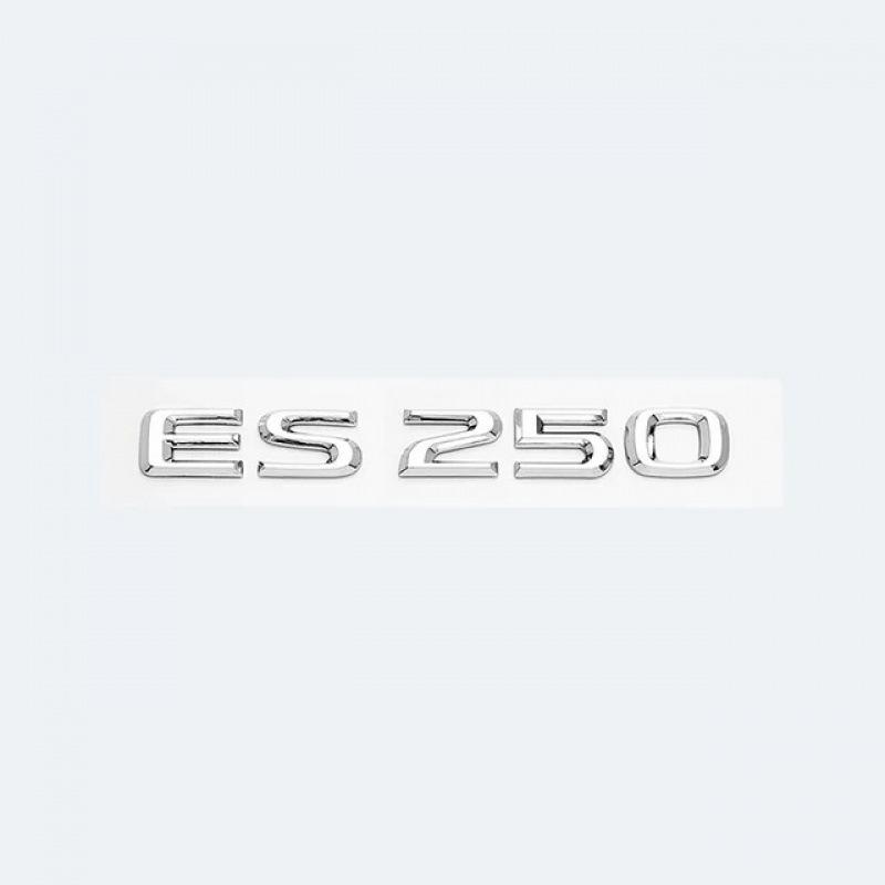 Lexus ES200/260/300/350 Emblem Sticker Car Badge Displacement Lettering