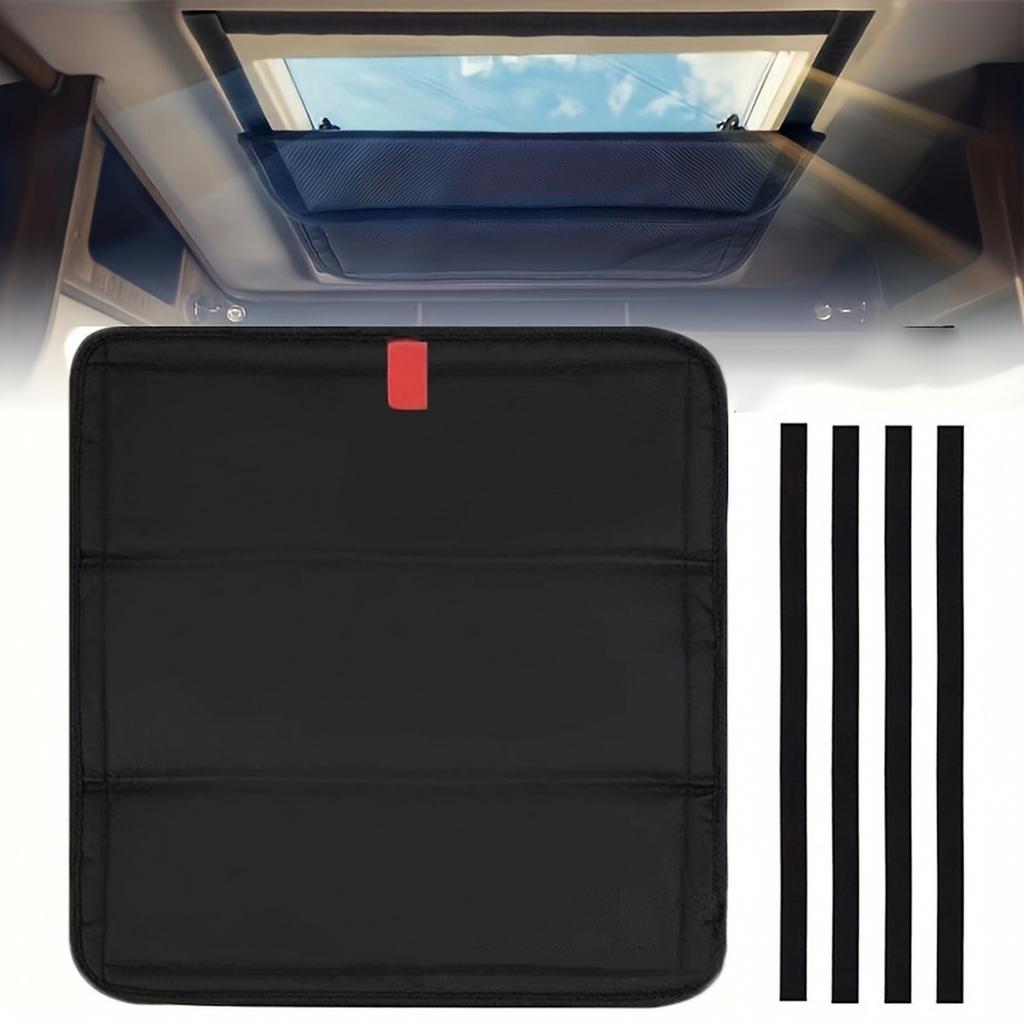 Magnetic RV Curtain - Foldable Sunshade for RV and Doors