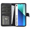 Für Xiaomi Redmi Note 13 4G Hülle Leder Brieftasche Handyhülle Farbspleißung