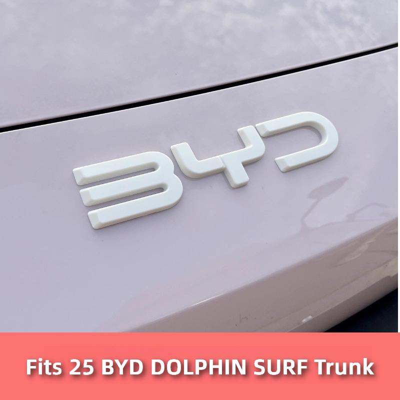 

For BYD Seagull DOLPHIN SURF ATTO 1 Colored Letter Stickers Front Rear Logo Pink Modified Body Exterior Decoration Fit Seagull
