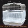 5pcs Elastic Bird Cage Cover Universal Anti Splash Guard New Carrot Cage Mesh Net  Pet Protection