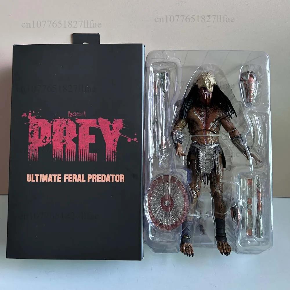 NECA Prey Ultimate Feral Predator 7inch Scale Action Figure The Thing Deluxe Ultimate Dog Creature Figure Collectible Model Toys