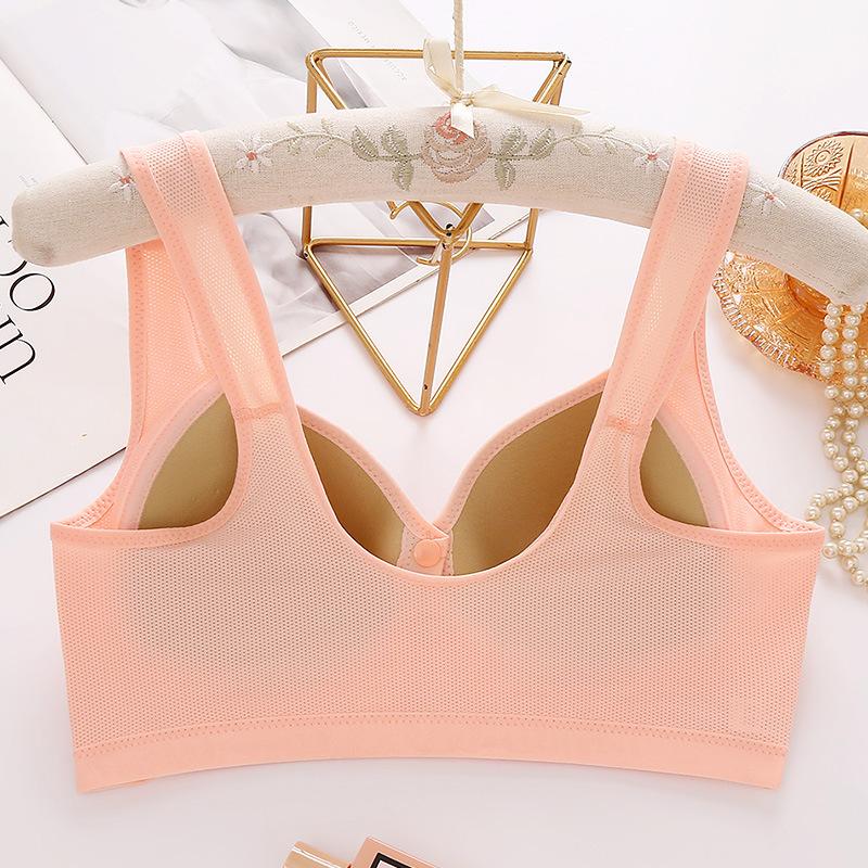 Plus-size, Wire-free, Nursing Bra with A Flattering Back; Lightweight, Comfortable and Breathable, with A Lifting and Shaping Effect