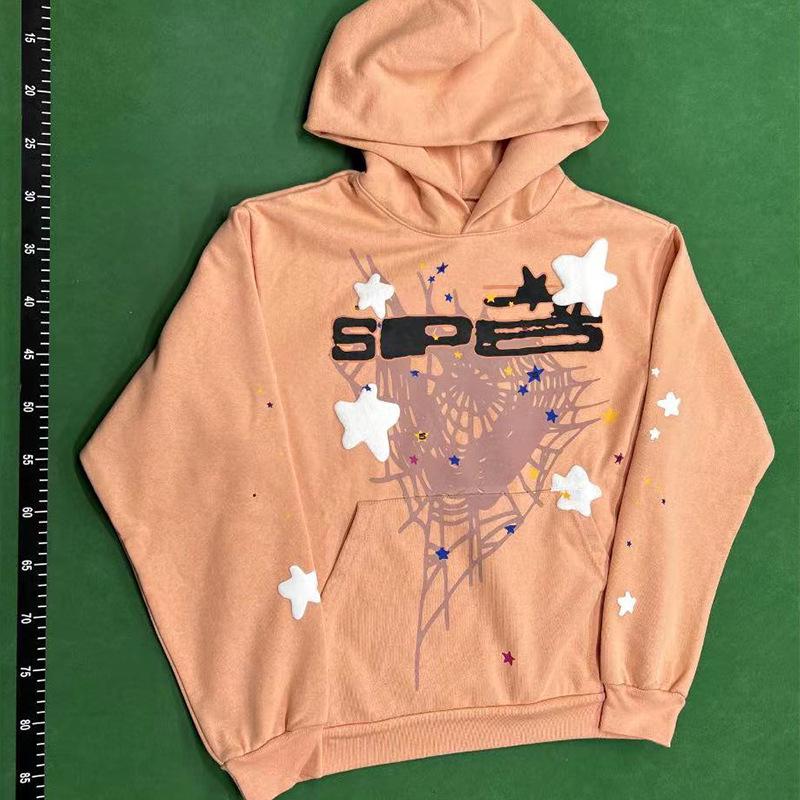 Sp5der Hoodie: Spinnennetz-Design, Unisex Trendiges Hip-Hop-Set Inspiriert von Young Thug