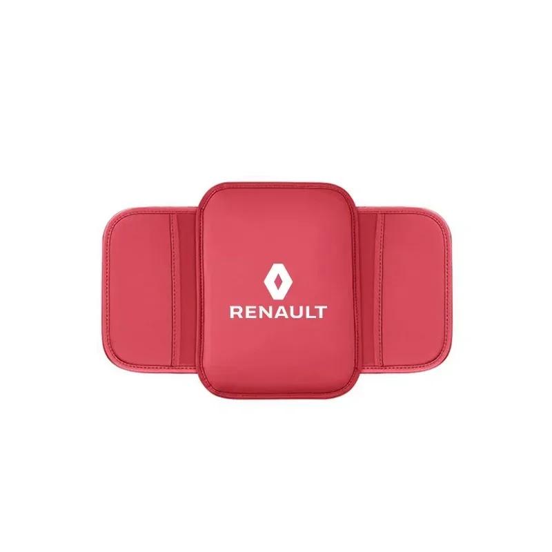 Interior Stickers For Renault Clio Laguna 2 Megane Duster Car Hand Guard Storage Multifunctional Leather Center Console Cover In